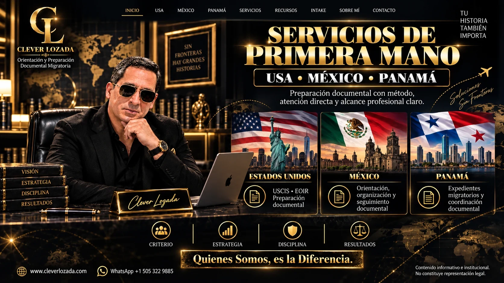Servicios de Primera Mano — USA, México y Panamá